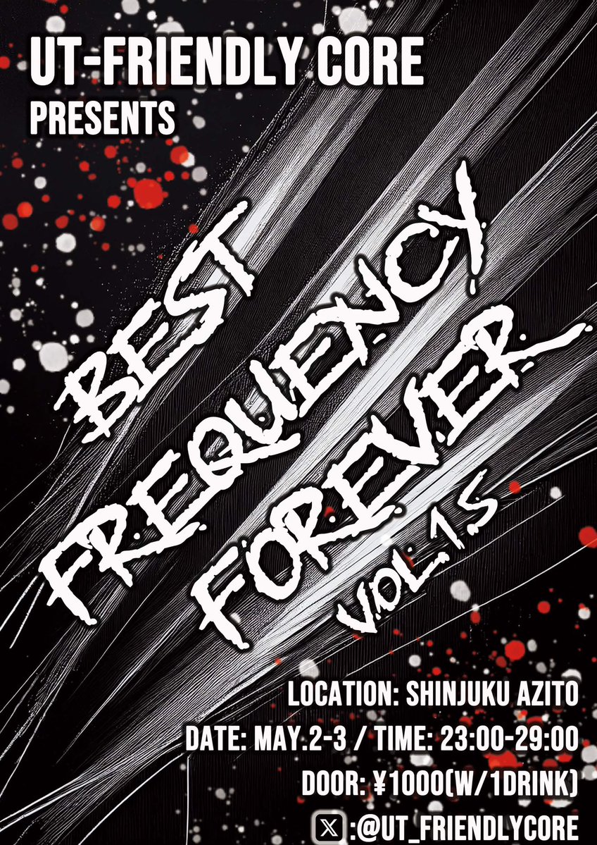 BtoS（スギヲ生誕祭） — Shinjuku azito, MAY 02 (SAT)