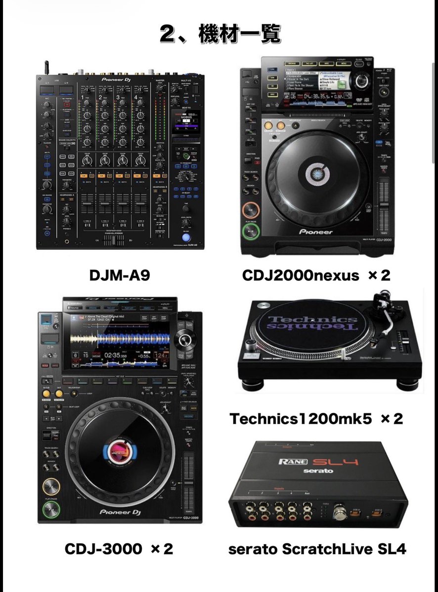 DJ練習ブースレンタル — Shinjuku azito, MAY 16 (SAT)